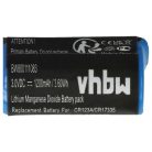 VHBW Ipari Robot Akkumulátor 44A724534-001, A06B-0168-D111, A06B0168D111 - 1200 mAh 3 V Li-MnO2
