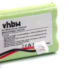 VHBW Vezetékes telefon akku a 0710, 3SN54AAA80HSJ1, 3SNAAA55HSJ1, 3SNAAA60HSJ1 telefonokhoz - 700 mAh 3,6 V NiMH