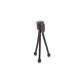 VHBW Mini Állvány, Háromlábú, Bilinccsel, 12 cm, Fekete