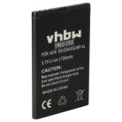 VHBW Mobile Phone Battery for Aligator D243, BL-6900, BP-140, A800BAL - 1700 mAh 3.7 V Li-Ion - Smartphone Battery