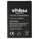 VHBW Mobile Phone Battery for Aligator D243, BL-6900, BP-140, A800BAL - 1700 mAh 3.7 V Li-Ion - Smartphone Battery