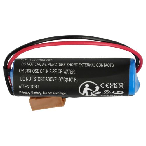 VHBW Battery Toshiba ER6V, ER14500 - 2000 mAh 3.6 V Li-MnO2