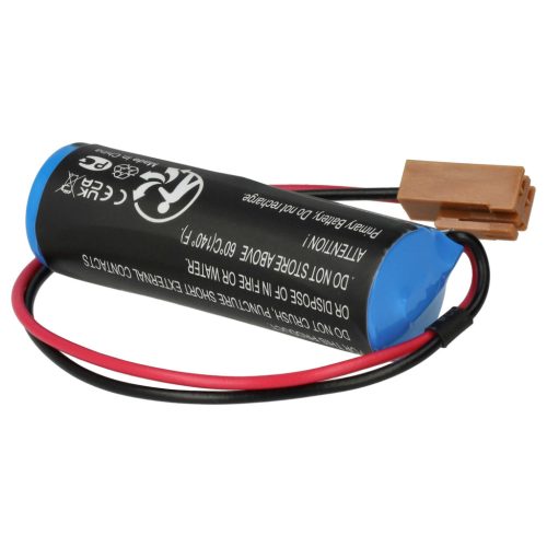 VHBW Battery Toshiba ER6V, ER14500 - 2000 mAh 3.6 V Li-MnO2