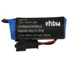 VHBW CNC Controller Battery CR17450E-R, CR17450ER, CR17450 - 2600 mAh 3 V Li-Ion
