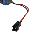 VHBW CNC Controller Battery CR17450E-R, CR17450ER, CR17450 - 2600 mAh 3 V Li-Ion