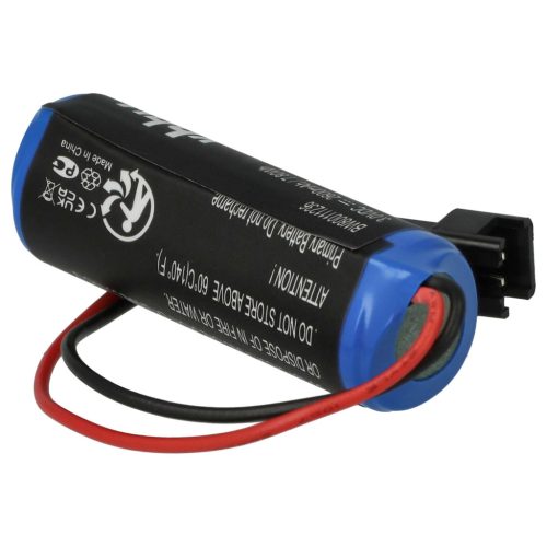VHBW CNC Controller Battery CR17450E-R, CR17450ER, CR17450 - 2600 mAh 3 V Li-Ion