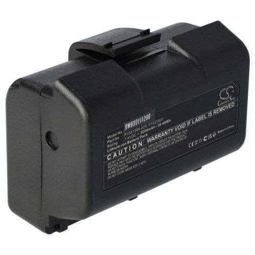 VHBW Akkumulátor  Zebra AT16004, BTRY-MPP-34MA1-01, BTRY-MPP-34MAHC1-01 nyomtatóhoz - 5200 mAh 7,4 V Li-Ion