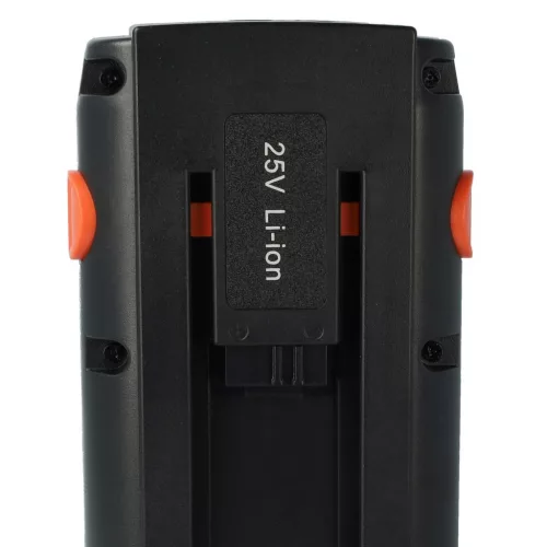 VHBW Gardena Lawn Mower Battery 8838, 8838U, 04025-20, 8838-20, 4025 - 3000mAh 25V Li-Ion, Black