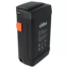 VHBW Gardena Lawn Mower Battery 8838, 8838U, 04025-20, 8838-20, 4025 - 3000mAh 25V Li-Ion, Black