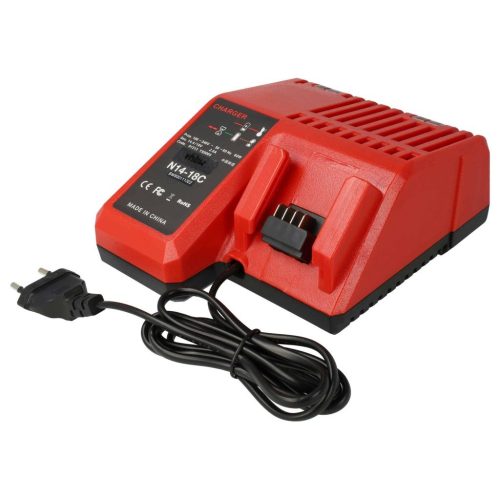 VHBW Töltő Milwaukee M18, 4932352959, M14 akkumulátorokat BTPower Tool akkumulátorokhoz stb. Li-Ion 14,4 V / 18 V