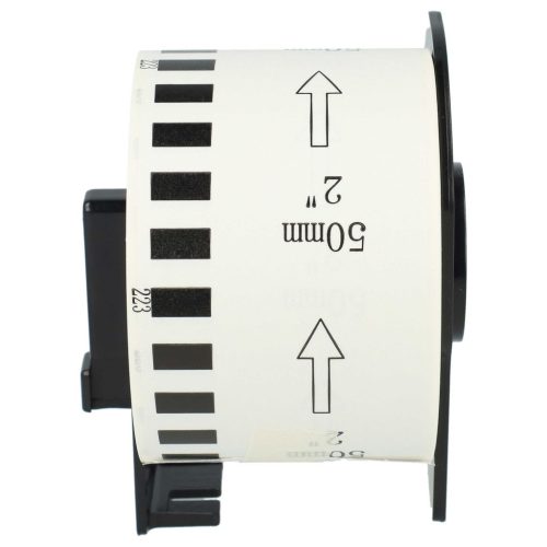 VHBW Brother DK-22223 Label, 50 mm x 30.48 m + Holder