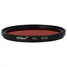 VHBW Roter Farbfilter, 58 mm Gewinde