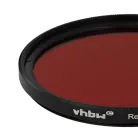 VHBW Roter Farbfilter, 58 mm Gewinde
