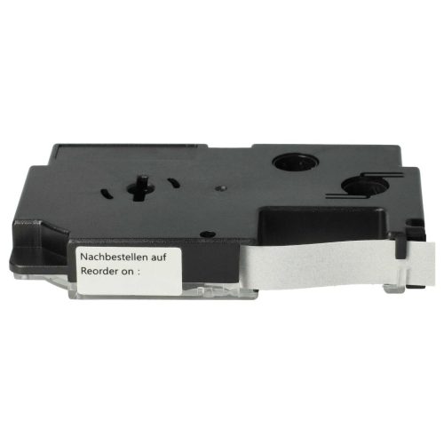 VHBW Casio XR-9ABK Label Tape, 9 mm, White-Black