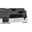 VHBW Casio XR-9ABK Label Tape, 9 mm, White-Black