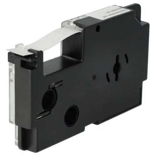 VHBW Casio XR-9ABK Label Tape, 9 mm, White-Black