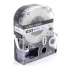 VHBW Epson LC-2WLN Etikettenband - 6 mm, Blau-Weiß