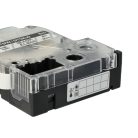 VHBW Epson LC-3TBW Etikettenband, 9 mm, Schwarz-Transparent