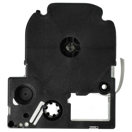 VHBW Epson LC-3TBW Etikettenband, 9 mm, Schwarz-Transparent