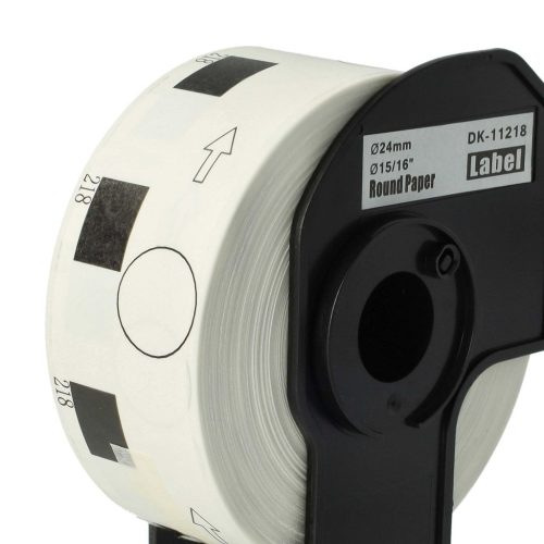 VHBW Brother DK-11218 Label Maker, 24 mm + Holder