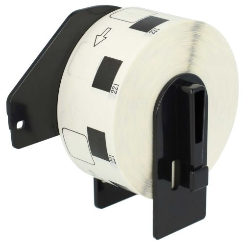VHBW Brother DK-11221 - 23mm x 23mm + Holder