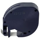 VHBW Label Tape Dymo 91200, S0721520 - 12 mm black-white