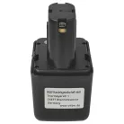 VHBW Battery Gesipa 70291510061 Blind Rivet Gun - 3000 mAh 12 V NiMH