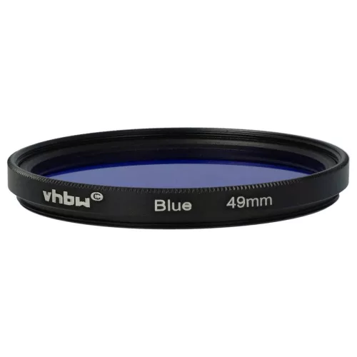 VHBW 49 mm blauer Farbfilter