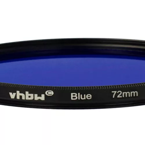 VHBW 72 mm Farbfilter, Blau