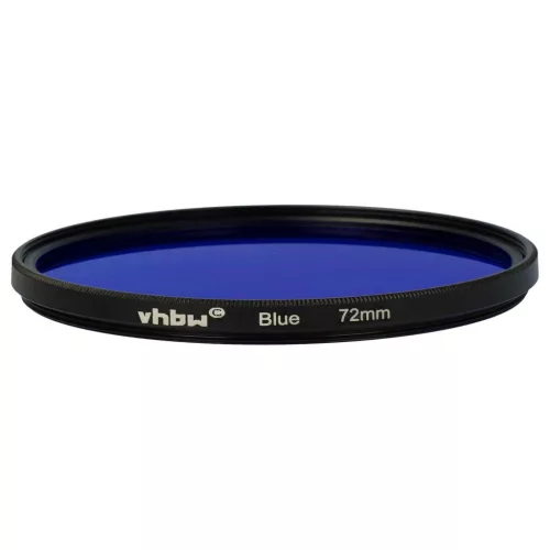 VHBW 72 mm Farbfilter, Blau