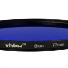 VHBW 77 mm blauer Farbfilter