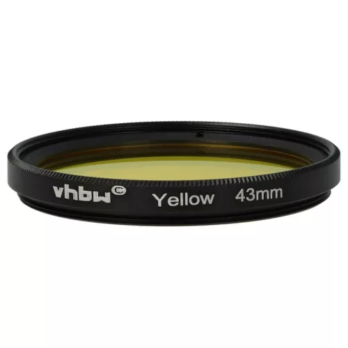 VHBW 43 mm Farbfilter, Gelb