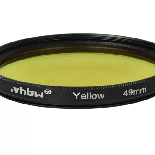 VHBW 49 mm gelber Farbfilter