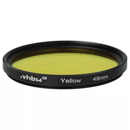 VHBW 49 mm gelber Farbfilter