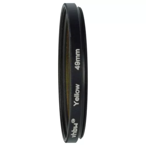 VHBW 49 mm gelber Farbfilter