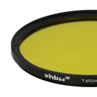 VHBW 72 mm Gelber Farbfilter für Kameraobjektive