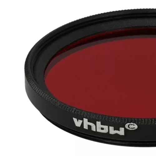 VHBW Roter Farbfilter, 43 mm Gewinde