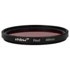 VHBW Roter Filter, 49 mm Gewinde