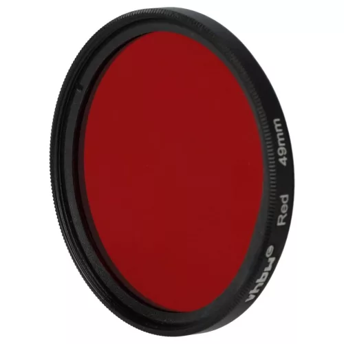 VHBW Roter Filter, 49 mm Gewinde