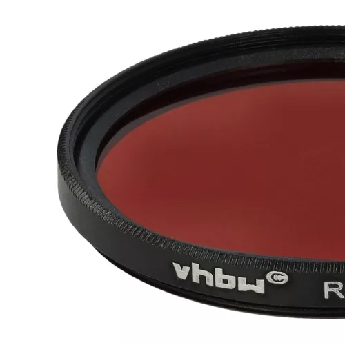 VHBW Roter Filter, 49 mm Gewinde