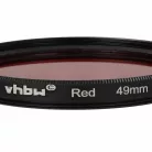 VHBW Roter Filter, 49 mm Gewinde
