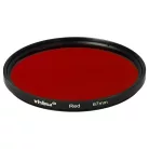VHBW Roter Farbfilter, 67 mm Gewinde