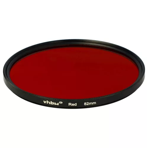 VHBW Roter Filter, 82 mm Gewinde