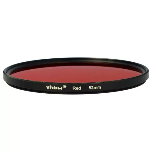 VHBW Roter Filter, 82 mm Gewinde