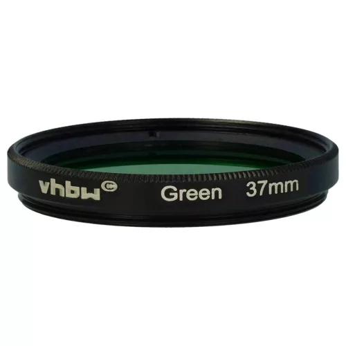 Grüner Filter, 37 mm Filtergewinde