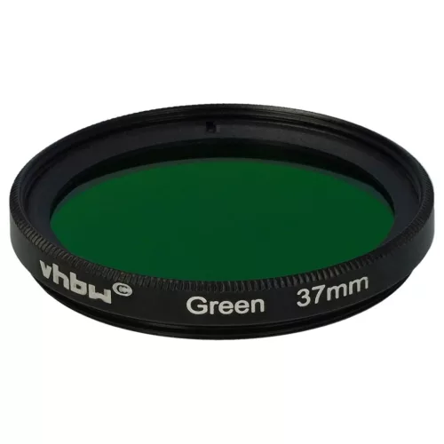Grüner Filter, 37 mm Filtergewinde