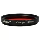 VHBW Oranger Farbfilter, 37 mm Filtergewinde