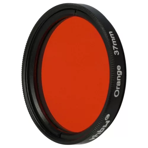 VHBW Oranger Farbfilter, 37 mm Filtergewinde
