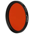 VHBW Orange Filter, 49 mm Filter Thread, for Camera Lenses