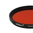 VHBW Orange Filter, 49 mm Filter Thread, for Camera Lenses